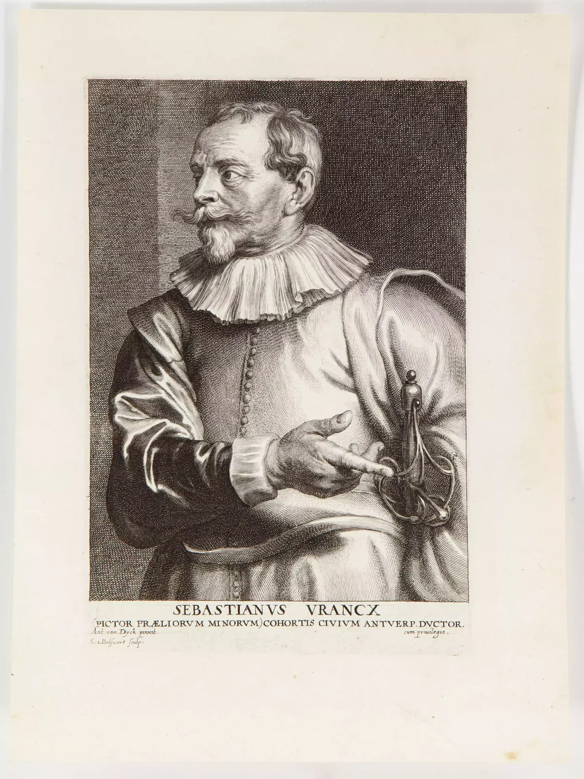 "Portrait Of The Artist Sebastian Vranckx"