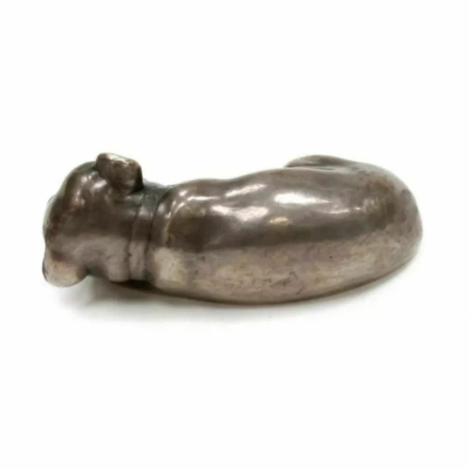 Figurine Dog In Faberge Style, Russia, 1920 Century photo furniture