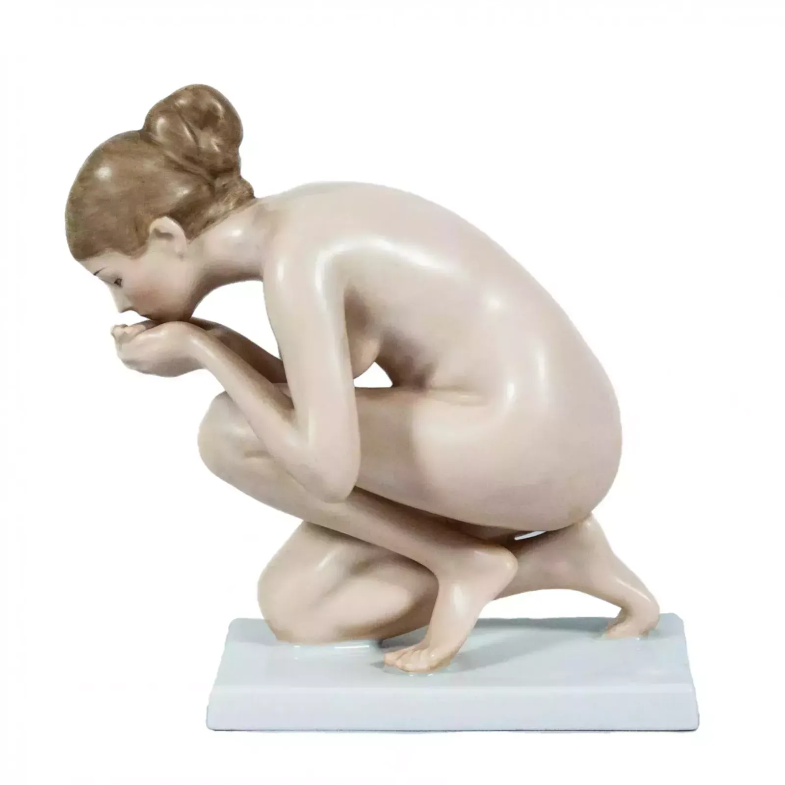 Girl Drinking Water Rosentahl, Early 20th Century
