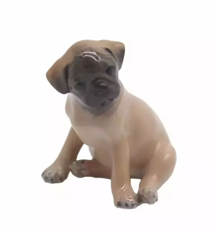 Royal Copenhagen. "Pug Puppy". 1955 Year. photo for sale
