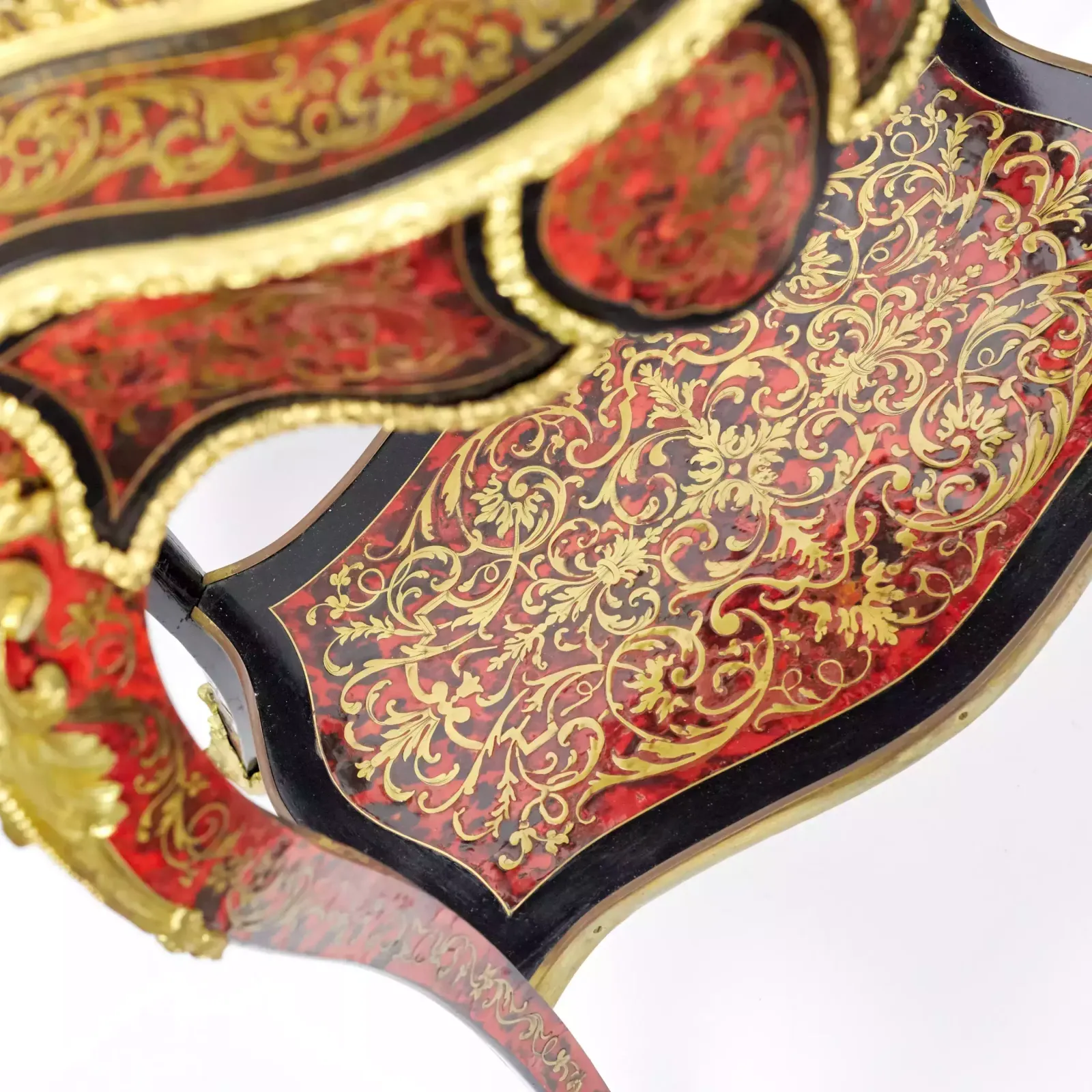 Magnificent Jardinière From The Napoleon III Period, Made In The Boulle Style. photo furniture