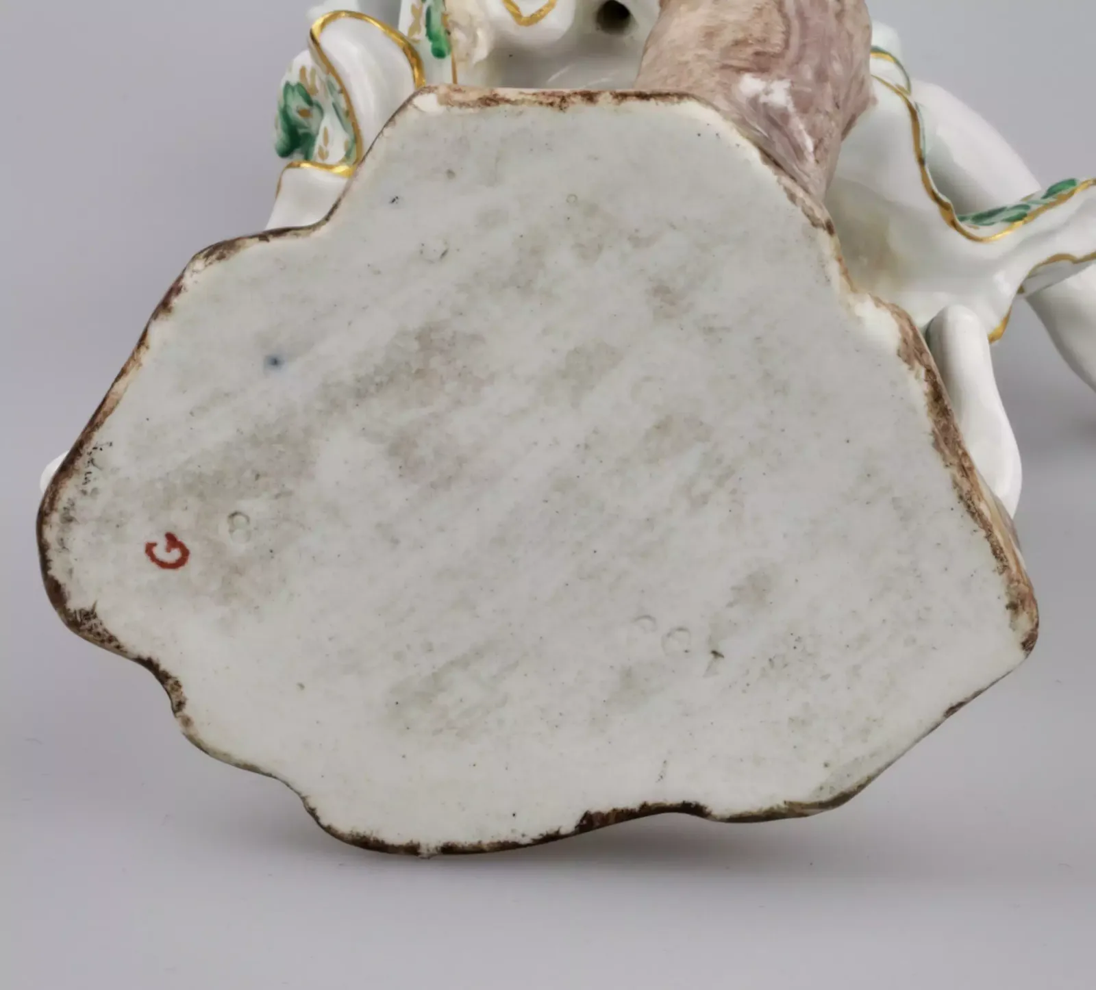 Porcelain Figurine "Lady In Green". France. 19th Century. photo vinterior