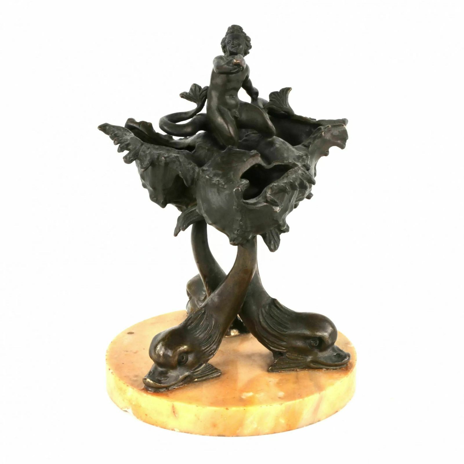 Bronze Cabinet Miniature   "Allegory Of The Water Element