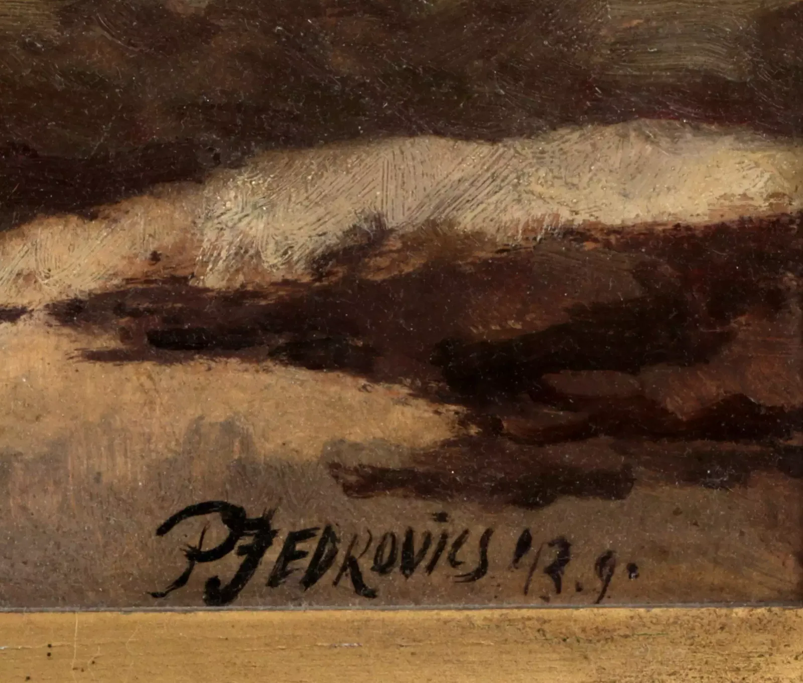 Painting "Rural Landscape", 1943, рauls Jedrovičs photo furniture