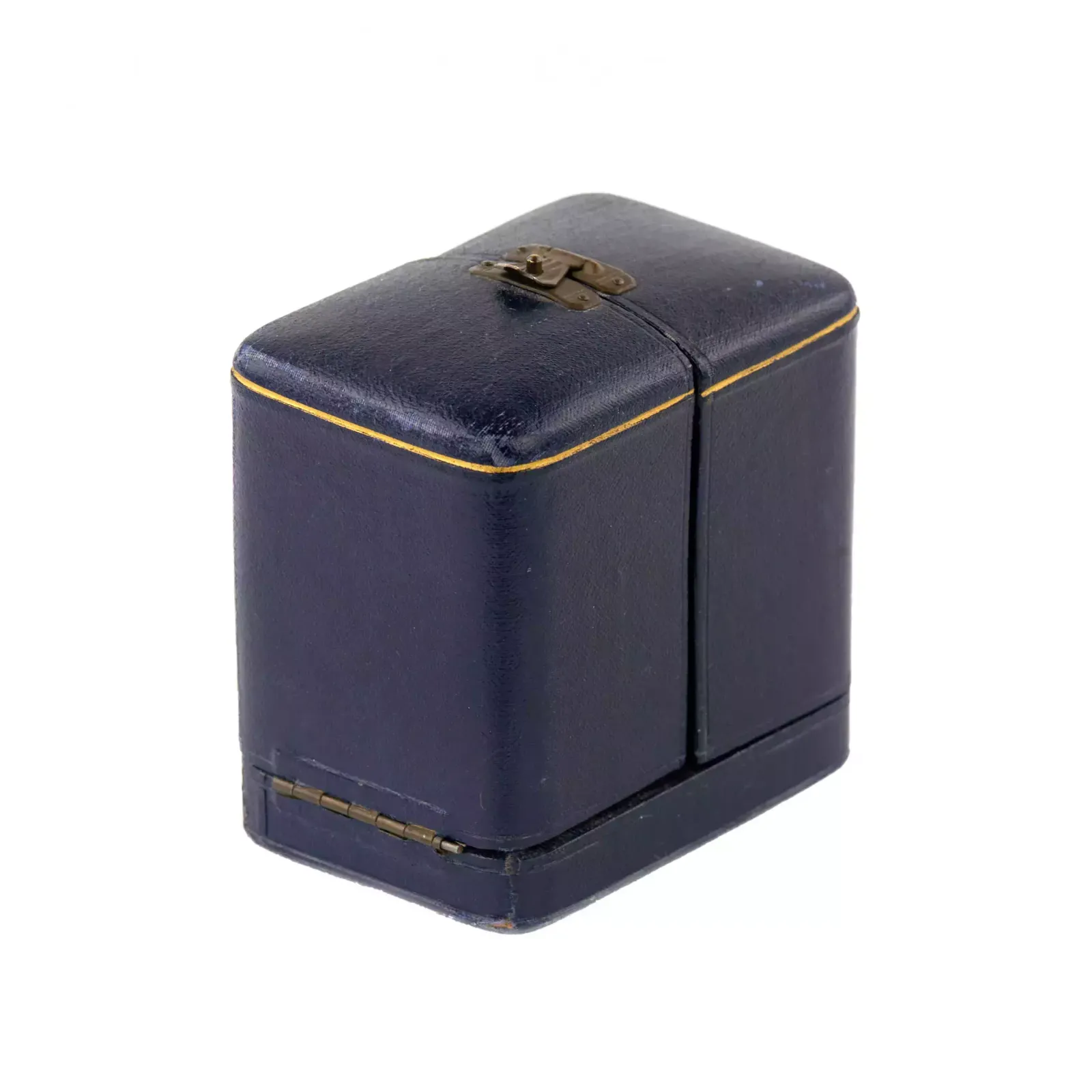 Miniature Travel Clock In Guilloche Silver Enamel, In Its Own Case. photo for sale