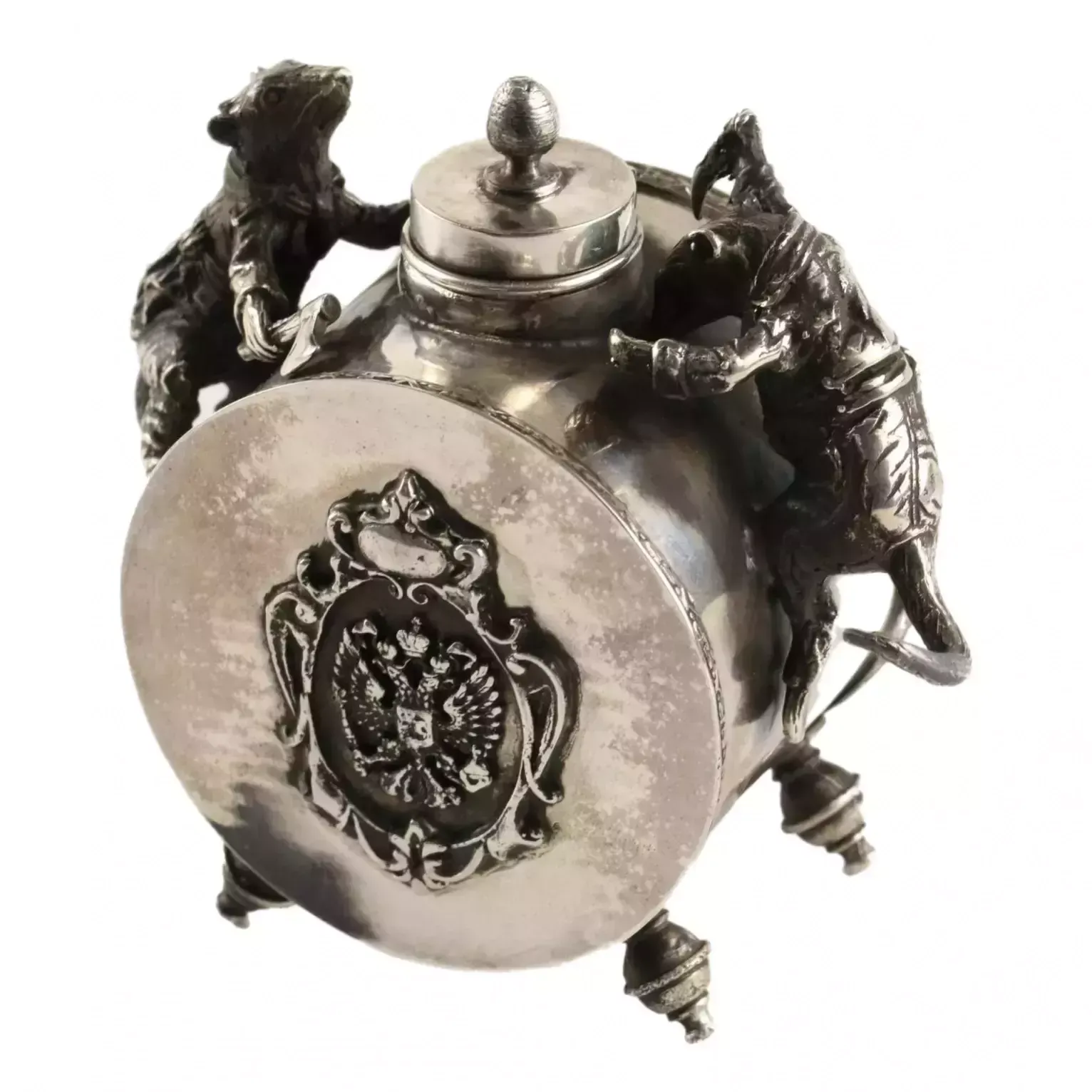 Inkwell "Armed Rats" Russia, Early 20th Century
