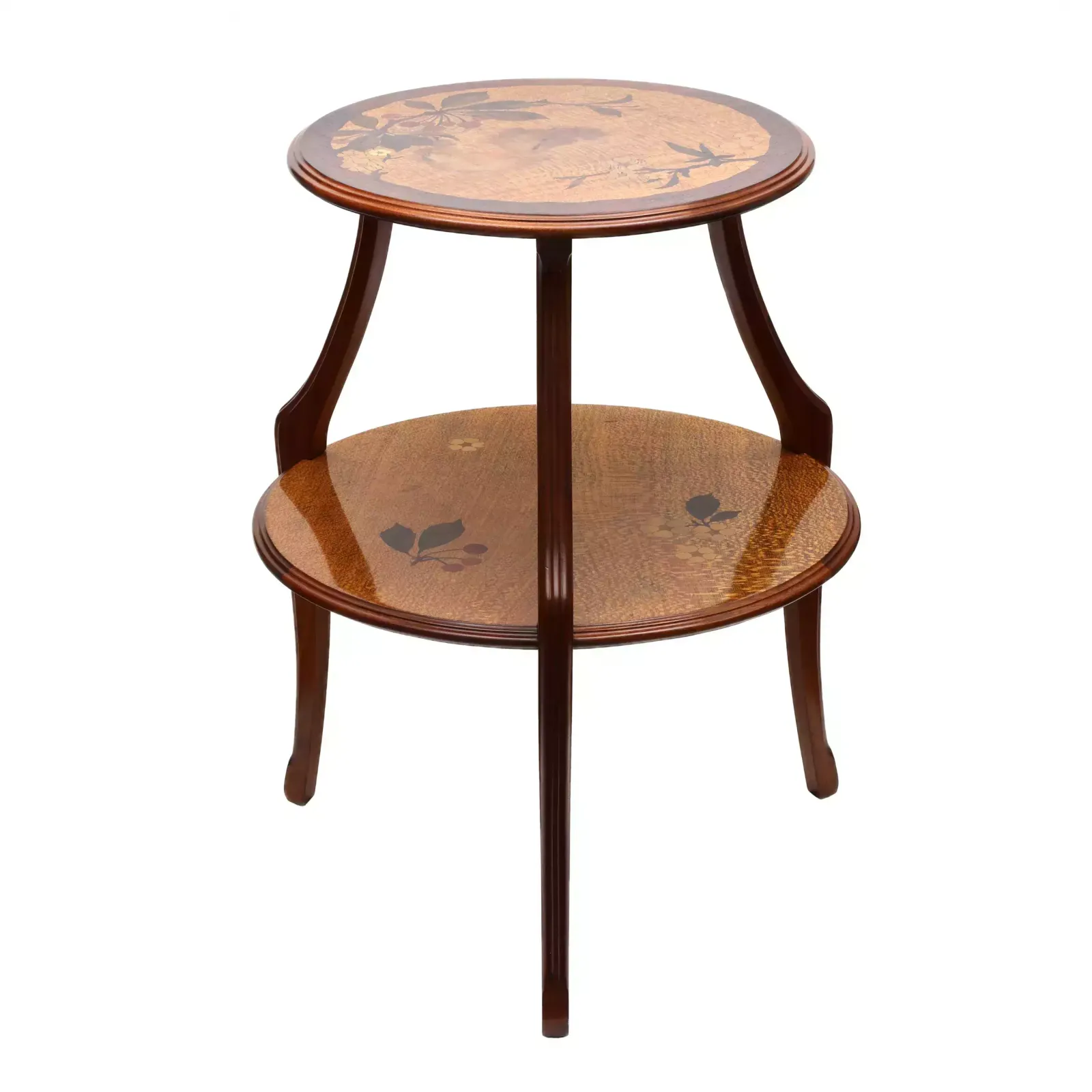 Art Nouveau Boudoir Table, Inlaid Wood. Louis Majorelle (1859 1926). photo 2137.0