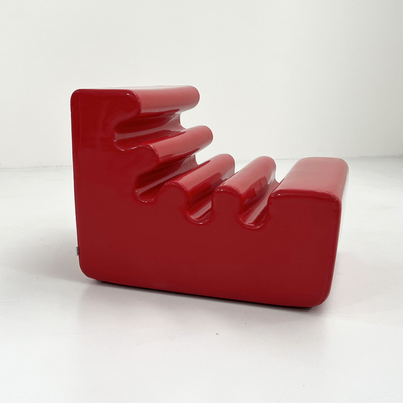 Red Karelia Lounge Chair By Liisi Beckmann For Zanotta, 1960s