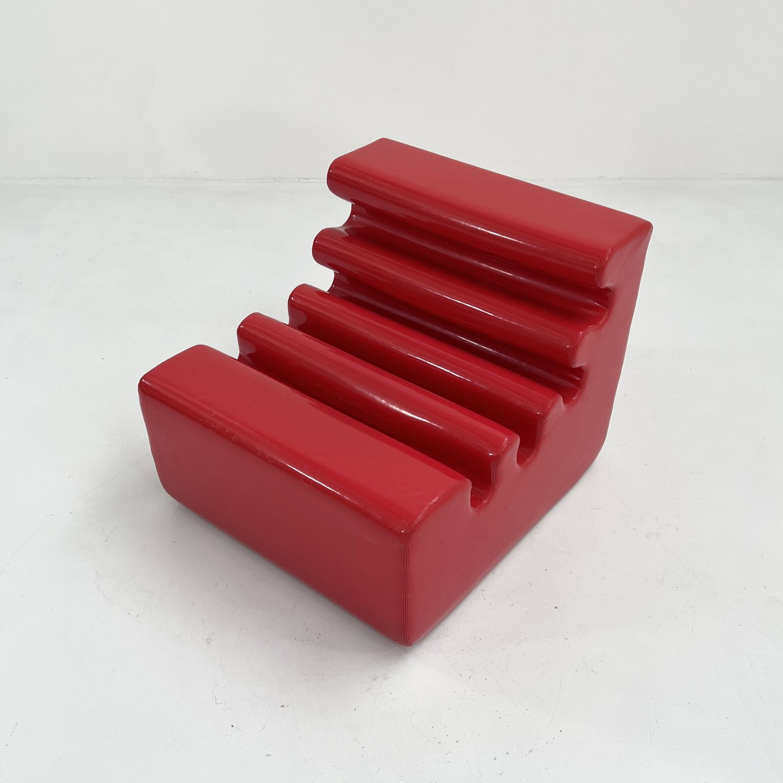 Red Karelia Lounge Chair By Liisi Beckmann For Zanotta, 1960s photo furniture