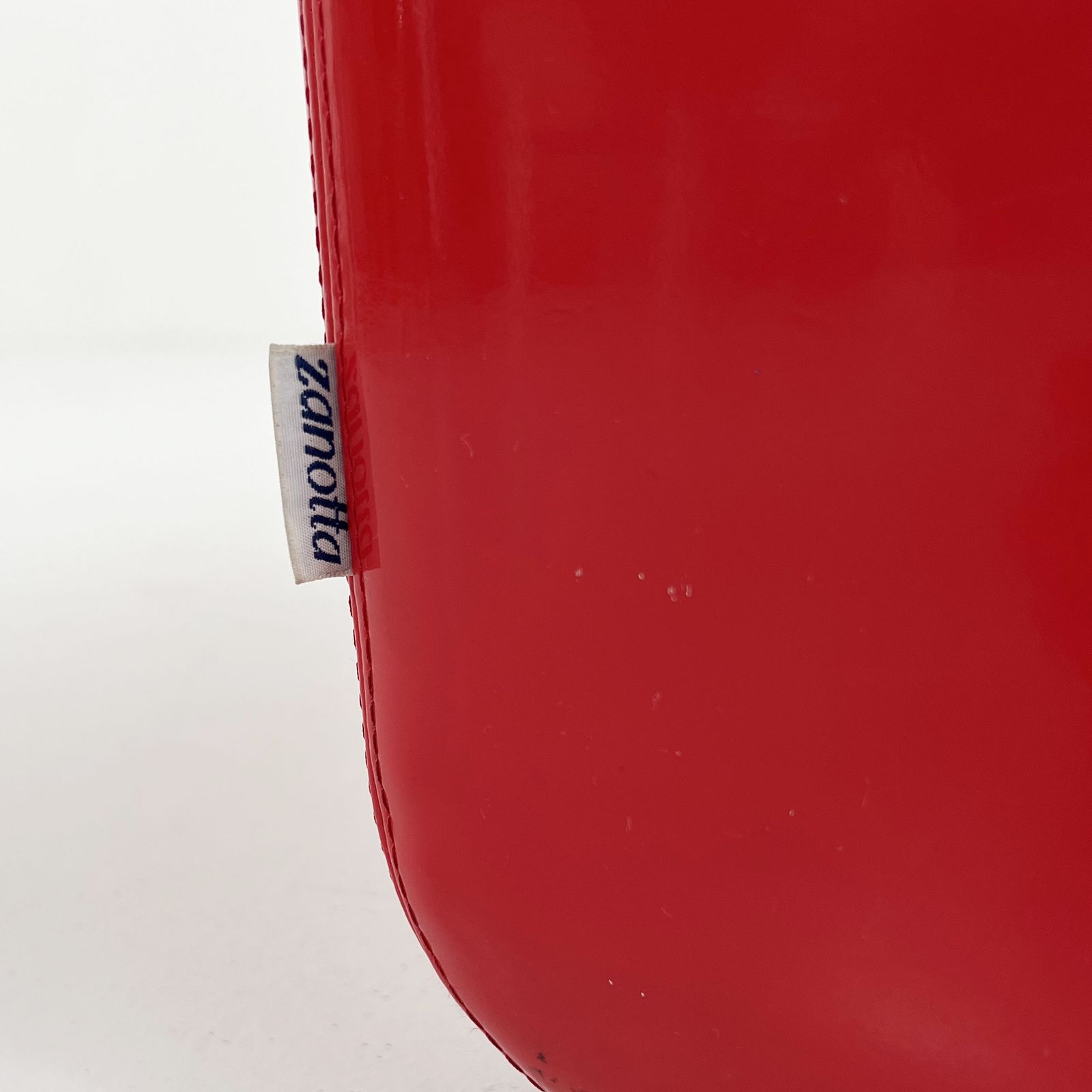 photo for sale Red Karelia Lounge Chair By Liisi Beckmann For Zanotta, 1960s