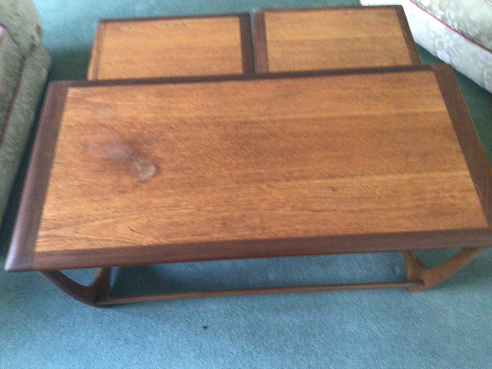 G Plan Nest Of Coffee Tables X3 photo for sale