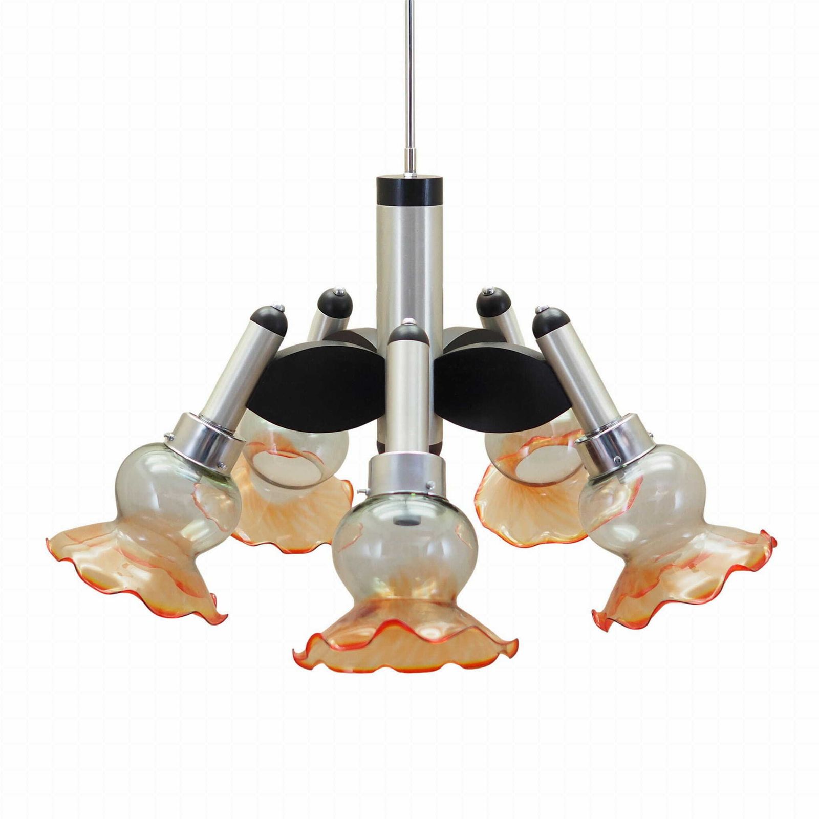 Kroonluchter, Italiaans Design, Jaren 1970, Productie: Italië