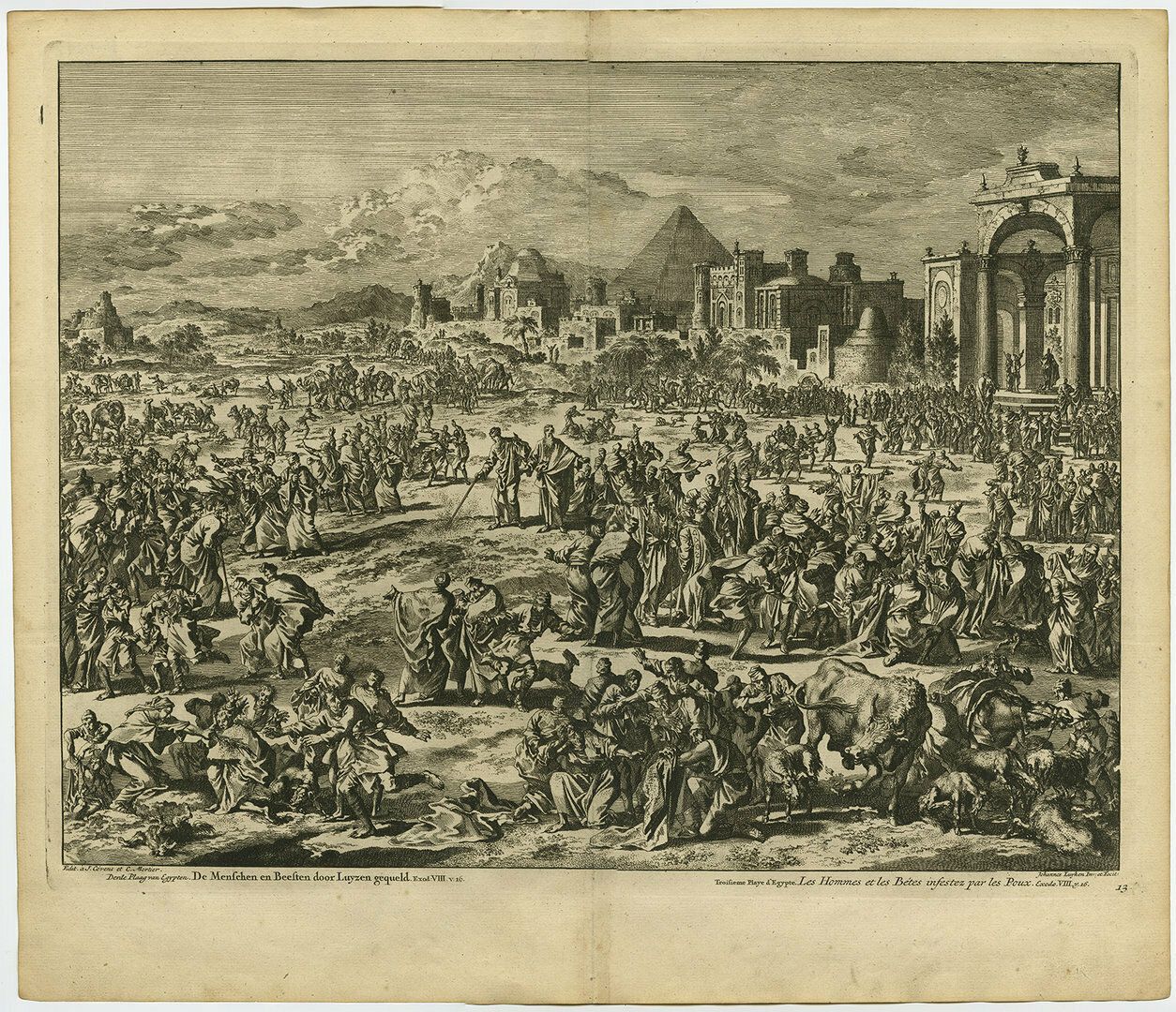 Bible Print Of The Third Plague Of Egypt photo furniture