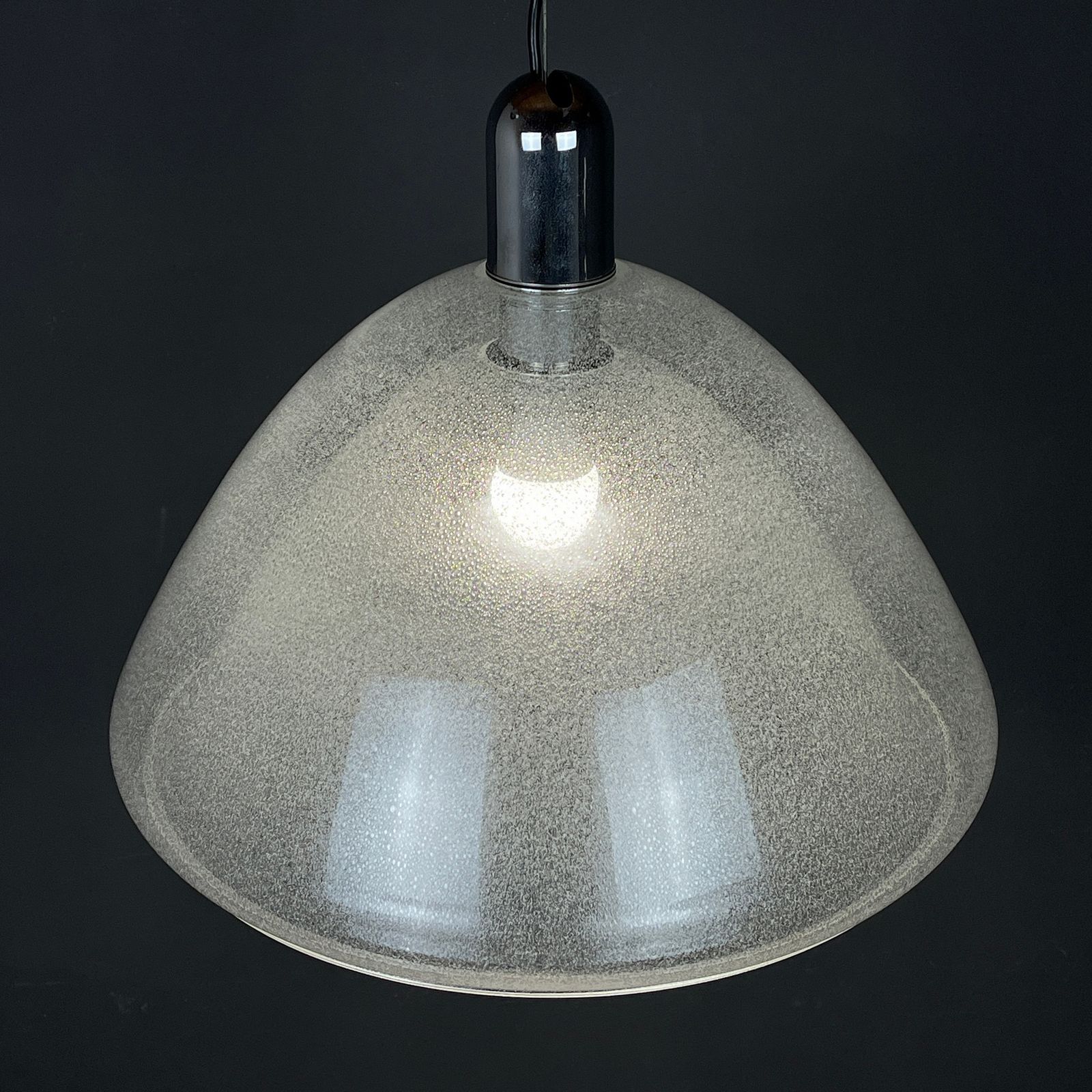 Murano Pendant Lamp By Carlo Nason For Mazzega Italy 1960s photo for sale