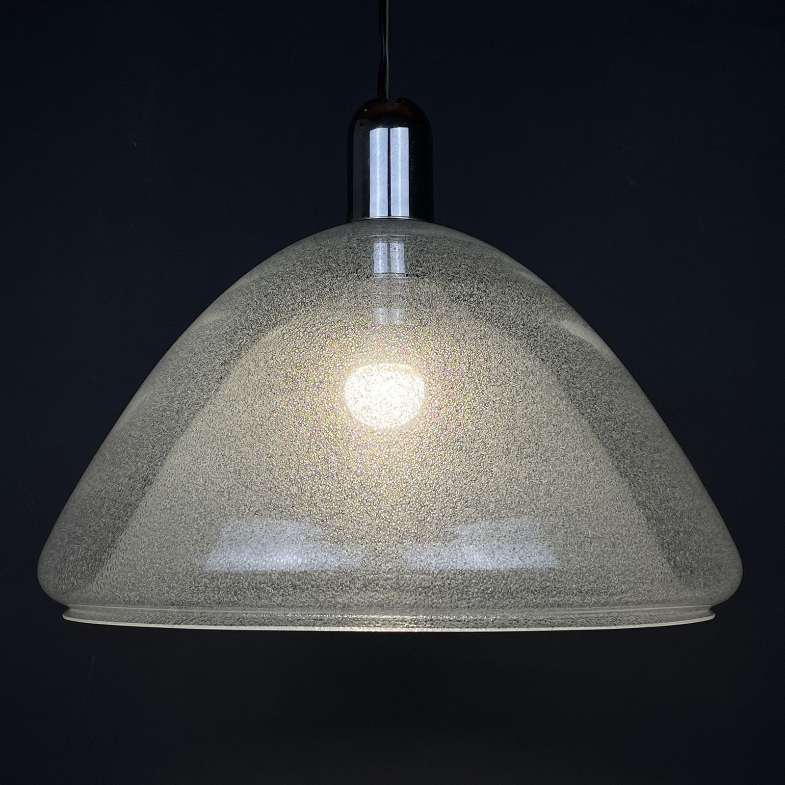 Murano Pendant Lamp By Carlo Nason For Mazzega Italy 1960s