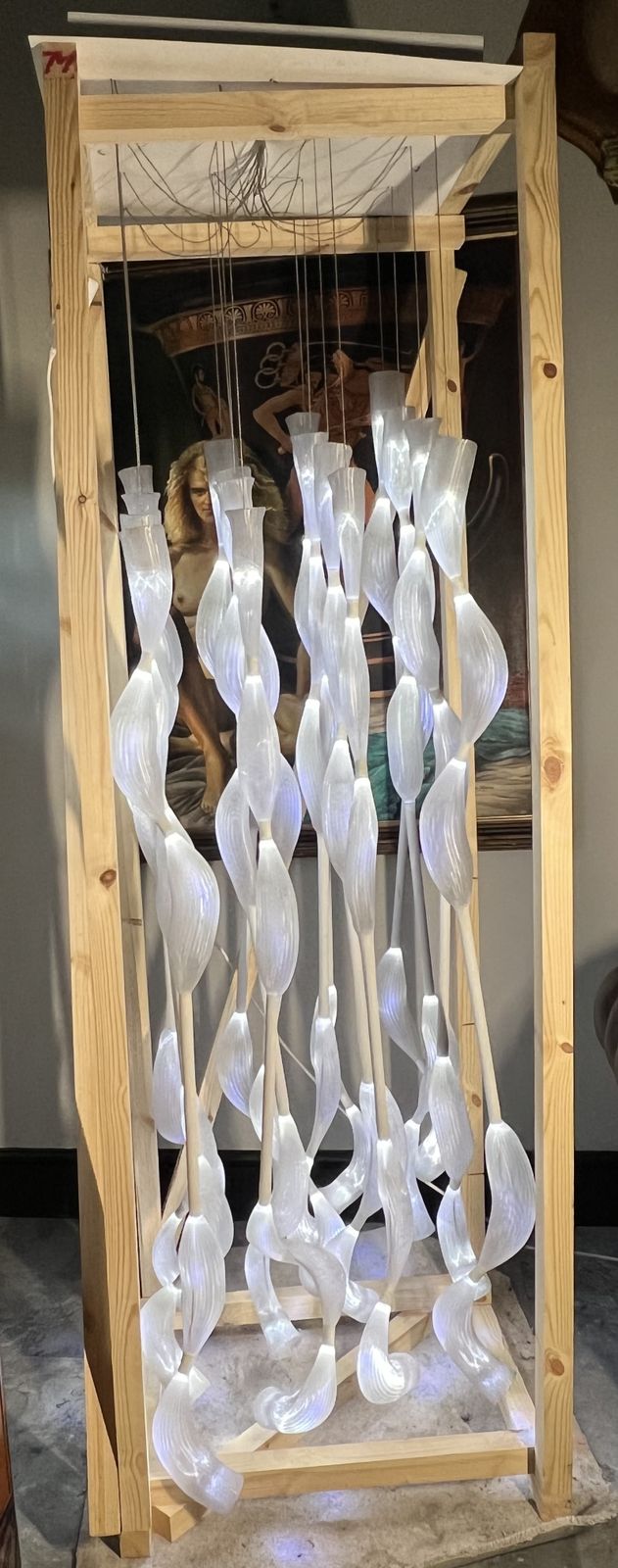 Swann Bourotte For Ligne Roset Jellyfish Chandelier Showpiece photo 9000.0