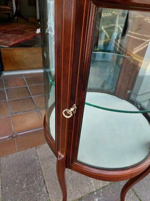 Edwardian Marquetry Bijouterie Display Table photo furniture