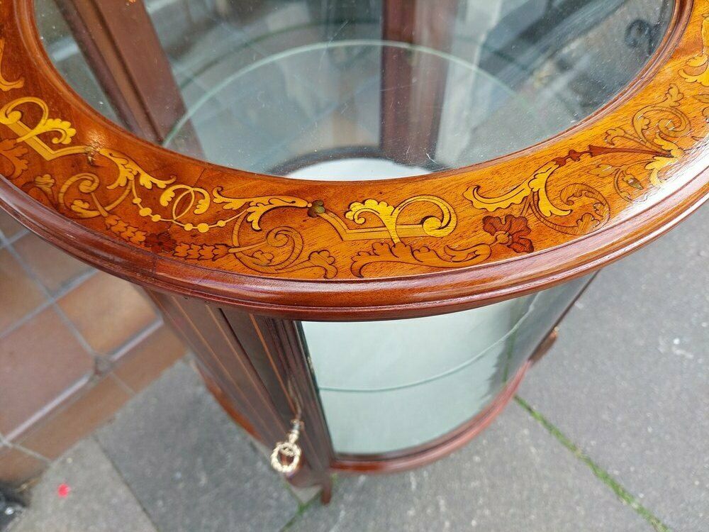 Edwardian Marquetry Bijouterie Display Table photo vinterior