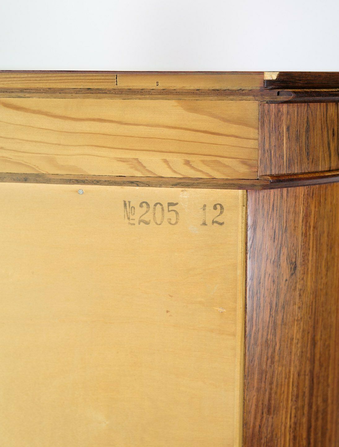 Pedestal Cabinet In Rosewood By Johannes Sorth For Bornholms Møbelfabrik From 1960s photo vintage