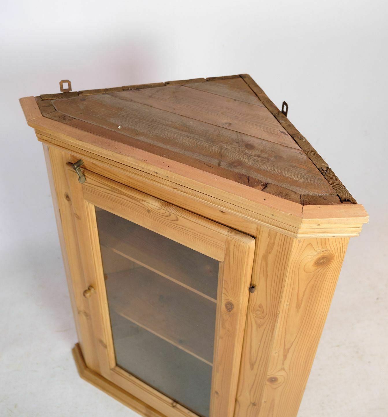 Haning Corner Cabinet In Pine From 1890s photo 580.0