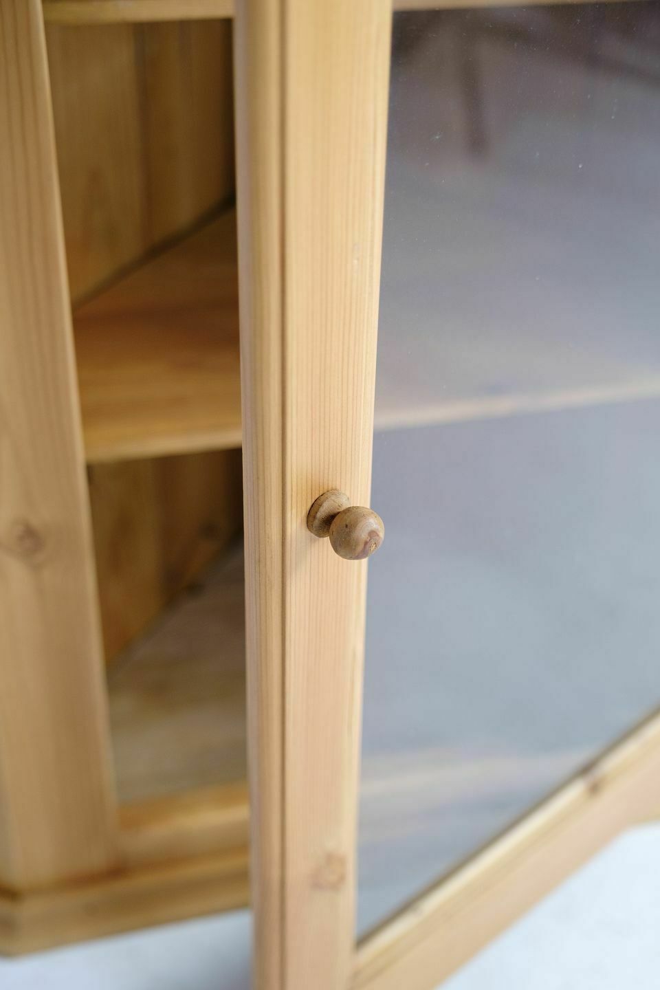 photo furniture Haning Corner Cabinet In Pine From 1890s