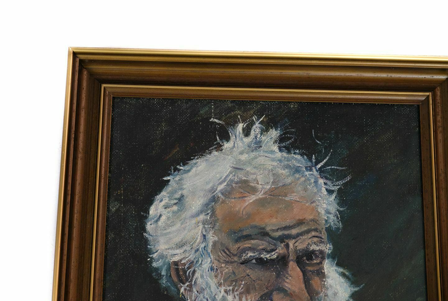 Painting  Canvas By Jørgen Luplau Jansen (1912 1982) Portrait From 1940s photo furniture
