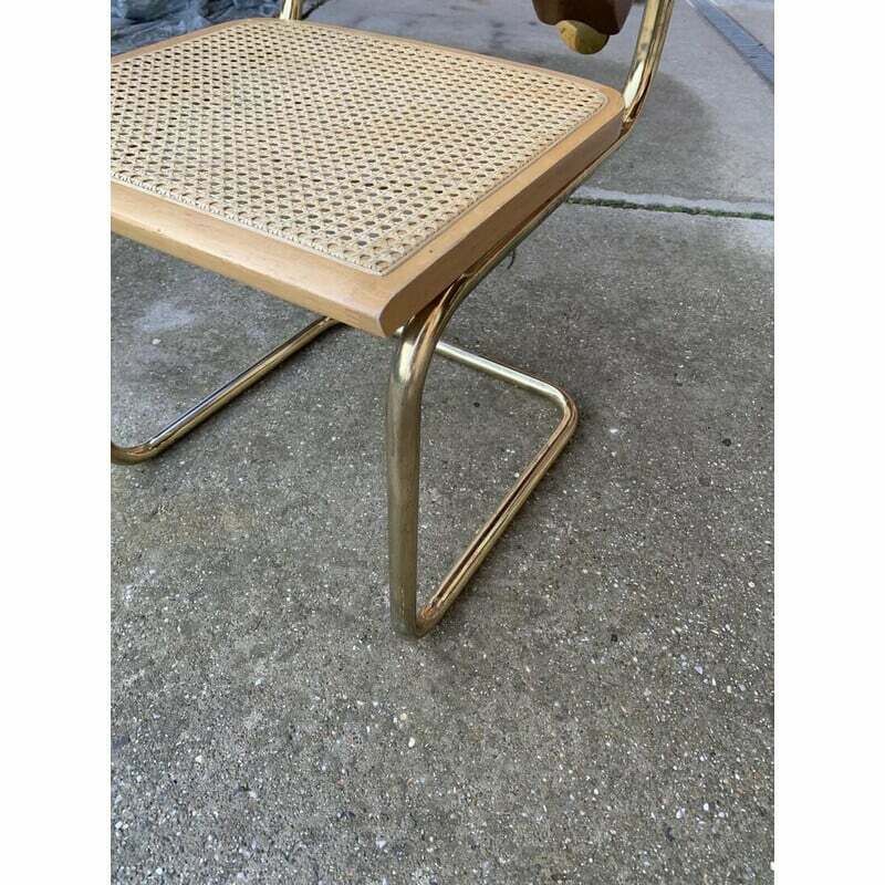 Mid Century Italian B64 Cesca Armchair By Marcel Breuer, 1970s photo 679.0