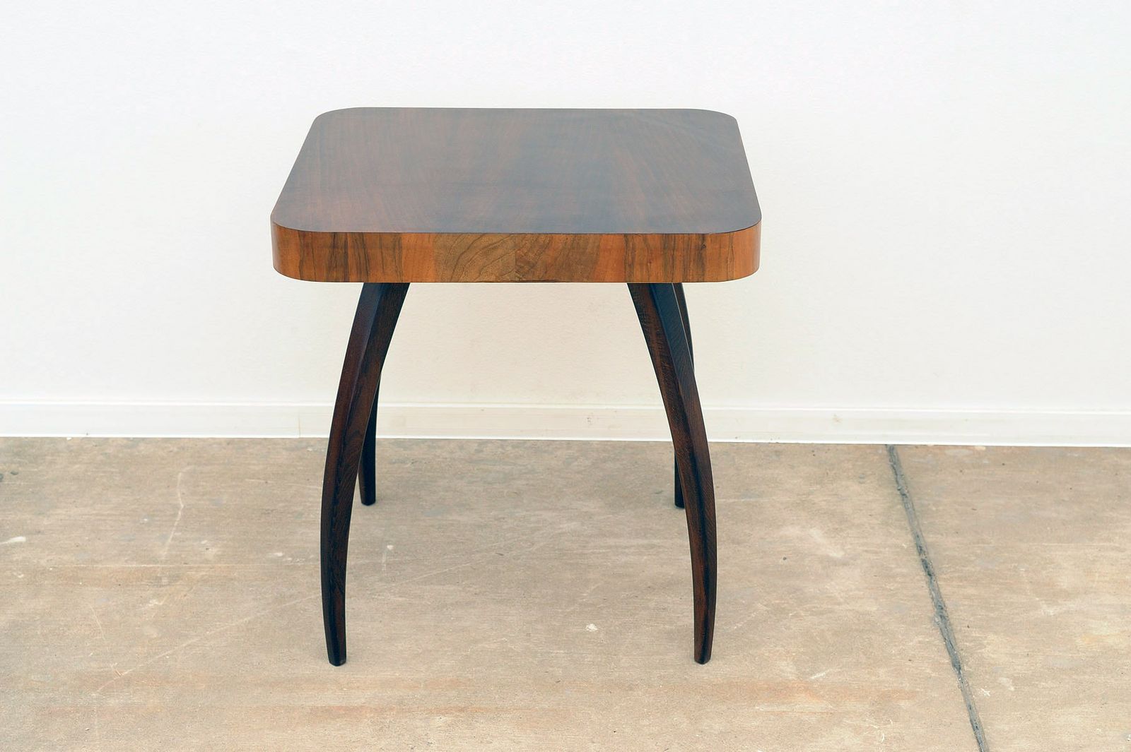 Fully Renovated Walnut Spider Table H259 By Jindřich Halabala, 1950´S photo furniture