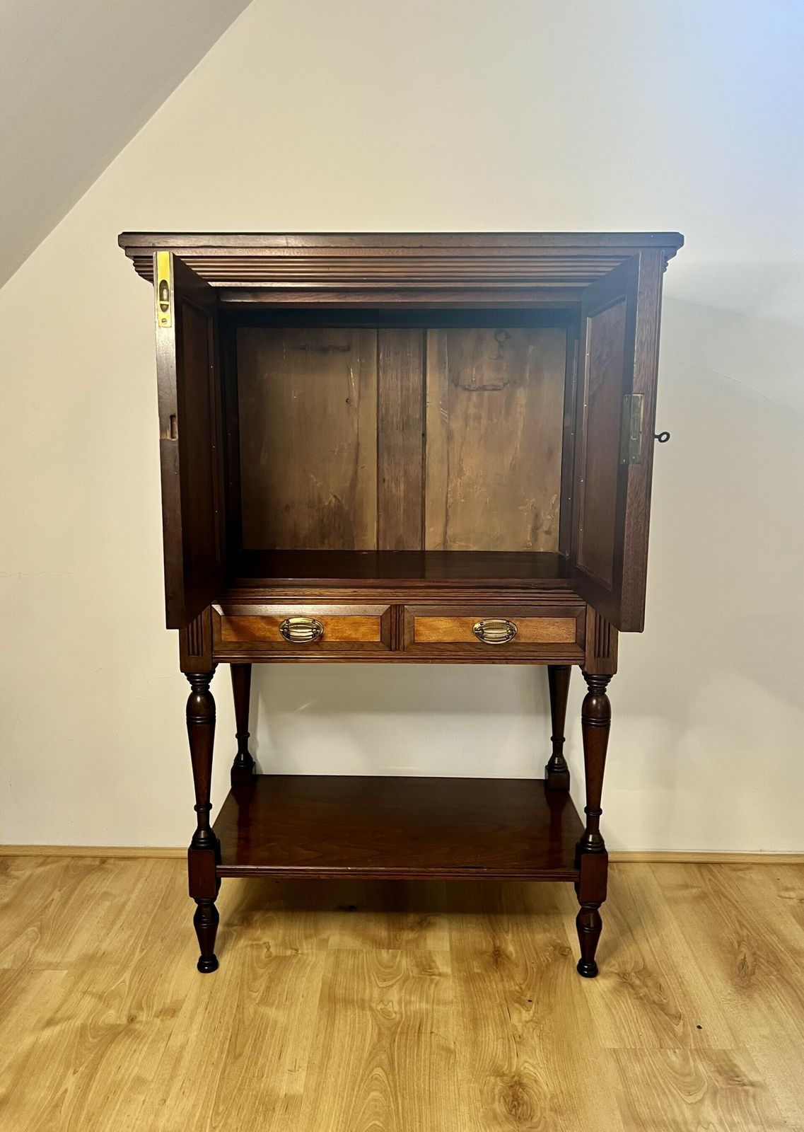 Victorian Quality Mahogany And Satinwood Side Cabinet photo Furniture