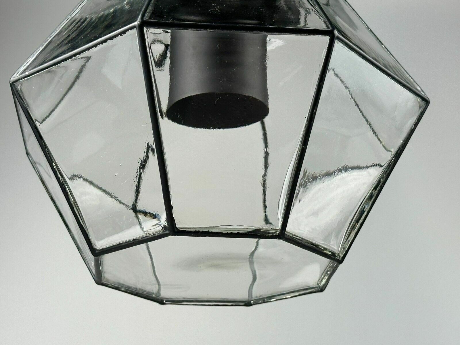 photo furniture 60s 70s Hanging Lamp Ceiling Lamp By Limburg Leuchten Germany Glass Metal