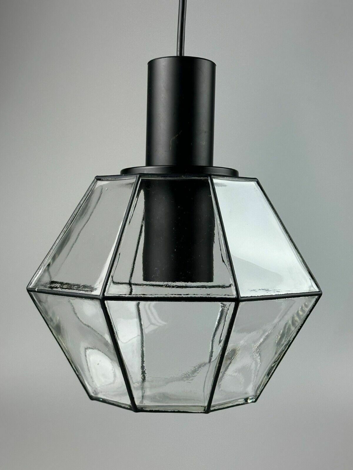 photo for sale 60s 70s Hanging Lamp Ceiling Lamp By Limburg Leuchten Germany Glass Metal