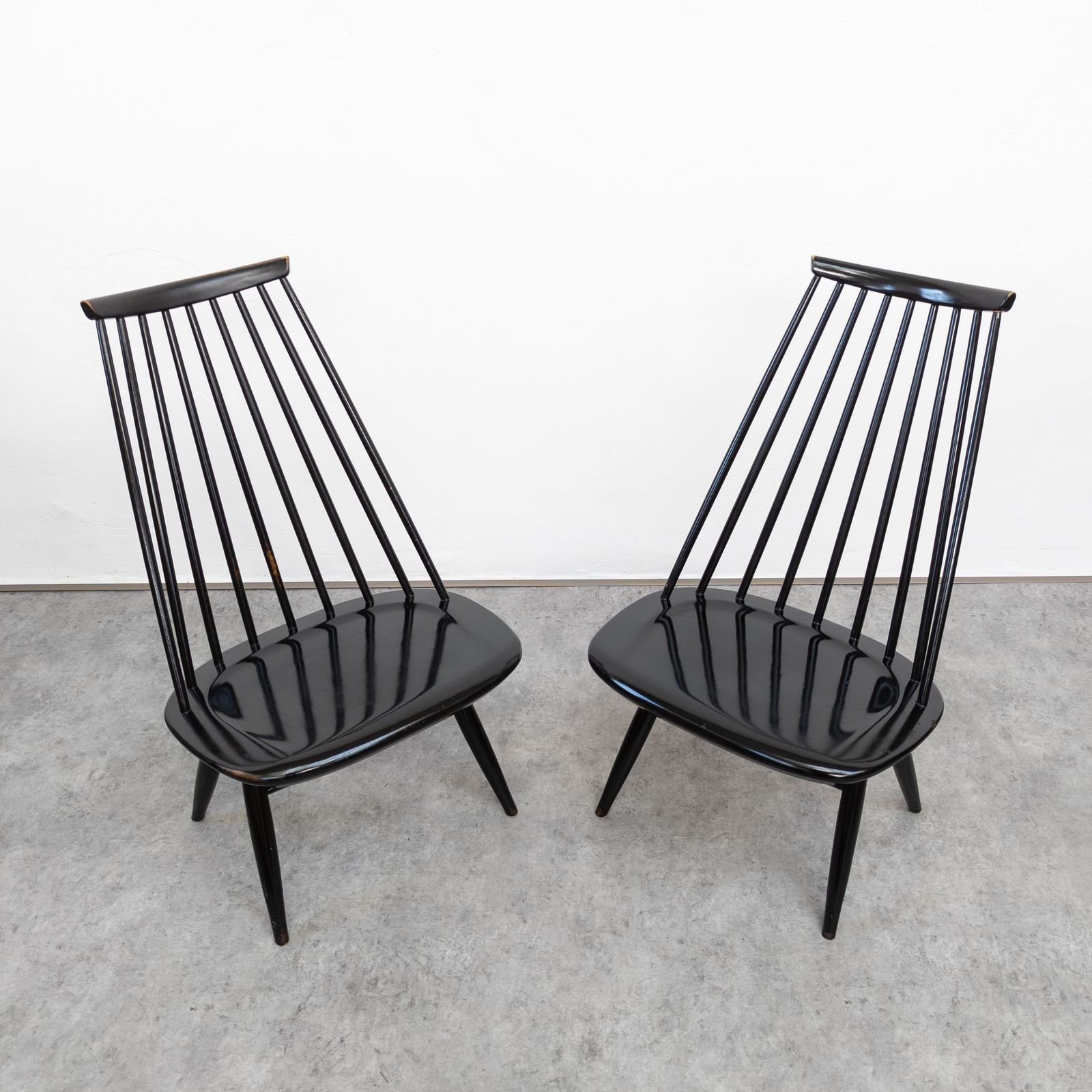 Furniture Early Mademoiselle Lounge Chairs By Ilmari Tapiovaara For Asko photo