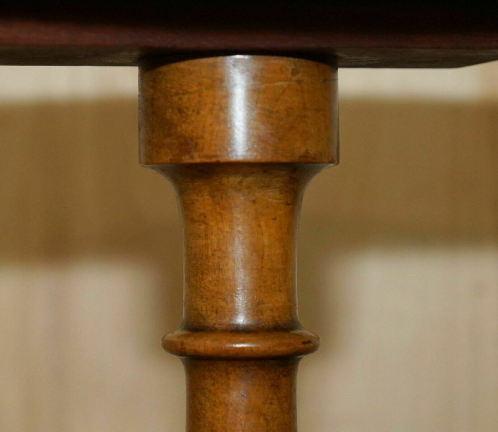 Antique Restored Victorian Burr Walnut Library Revolving Book Table Bookcase photo vinterior