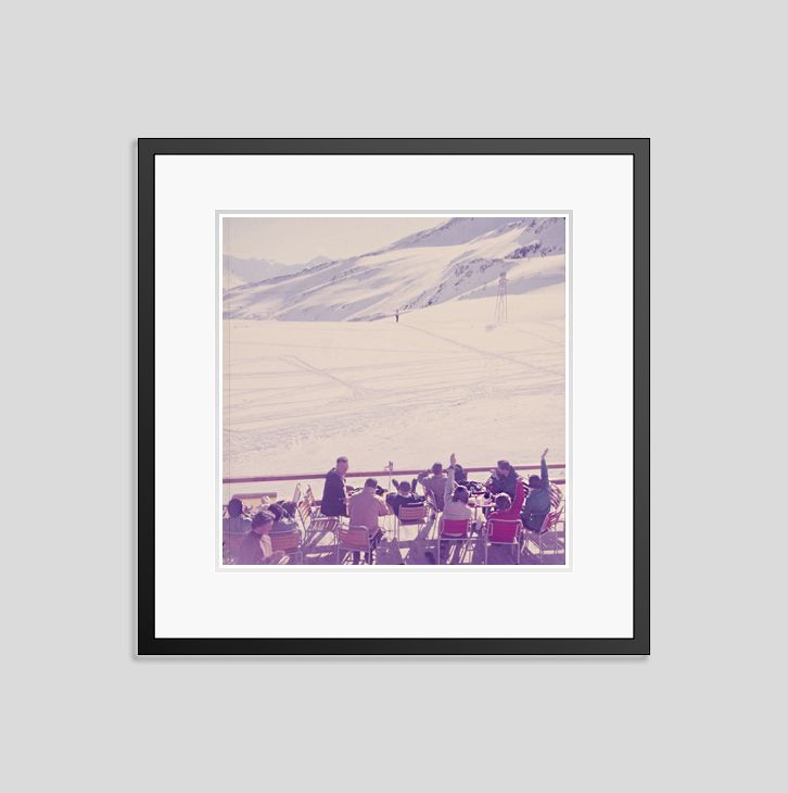 Mountain Top By Toni Frissell Archival Pigment Print Framed In Black