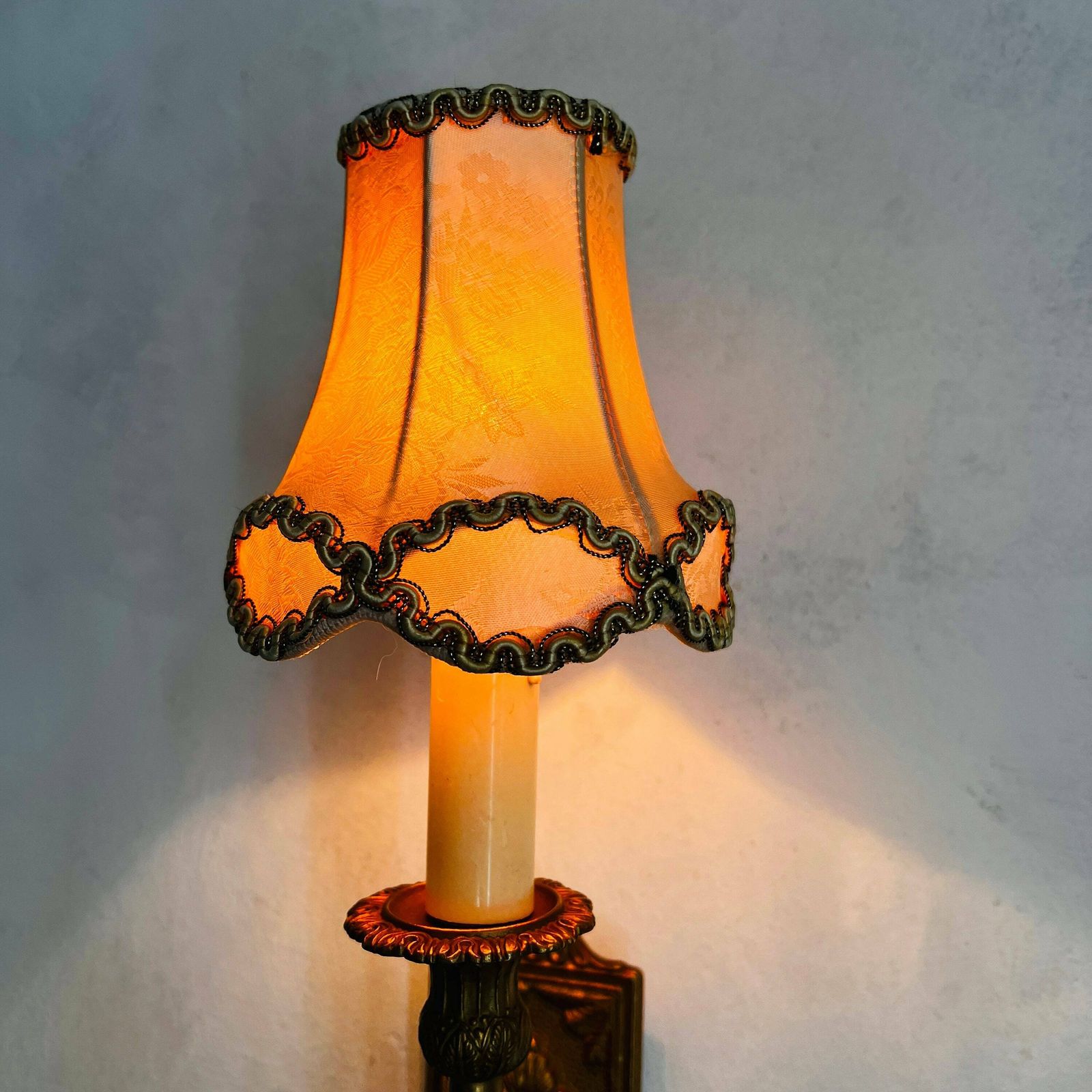 Old Pair Of Wall Cherubs/Putti Sconces, Bronze Brevettato, Cherub Wall Candleholders, Home Lighting photo 498.0