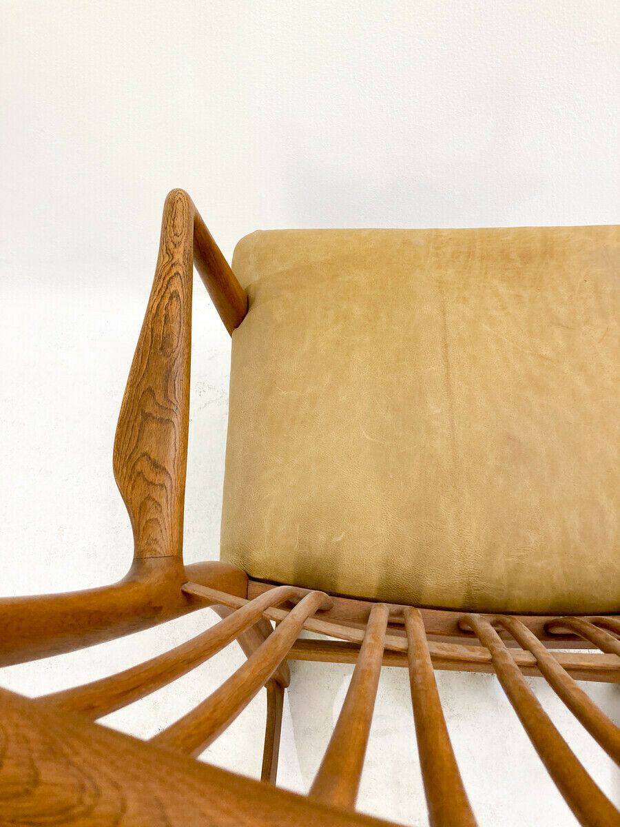 "Ml  33" Rocking Chair By Hans J. Wegner For A/S Mikael Laursen photo vinterior
