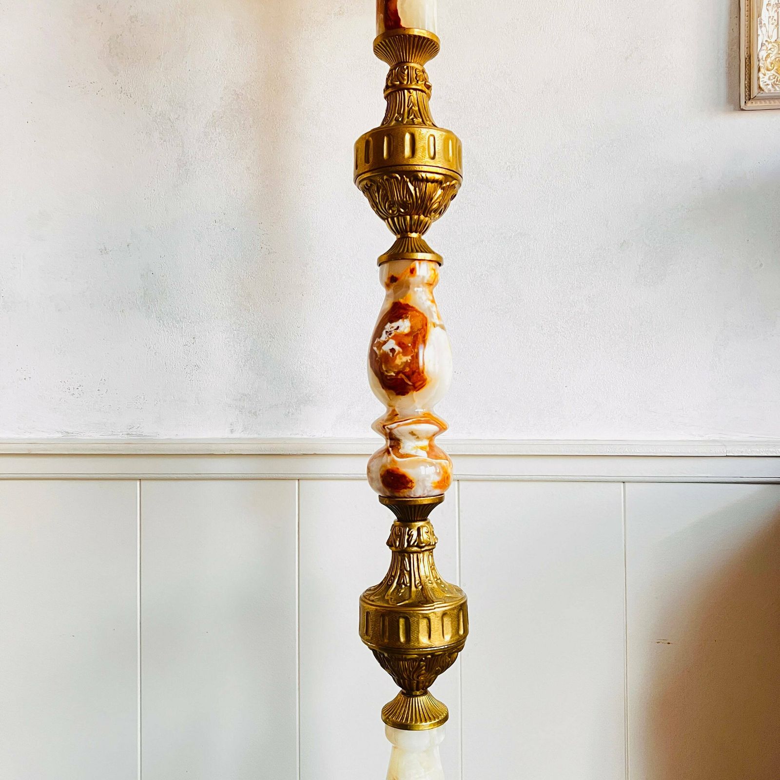 Furniture Mid Century Hall Free Stand Superb Marble Coat Rack Italian Hallway Rack Hollywood Regency Style photo