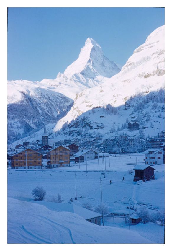 The Matterhorn By Toni Frissell Archival Pigment Print Oversize Framed In Brown photo furniture