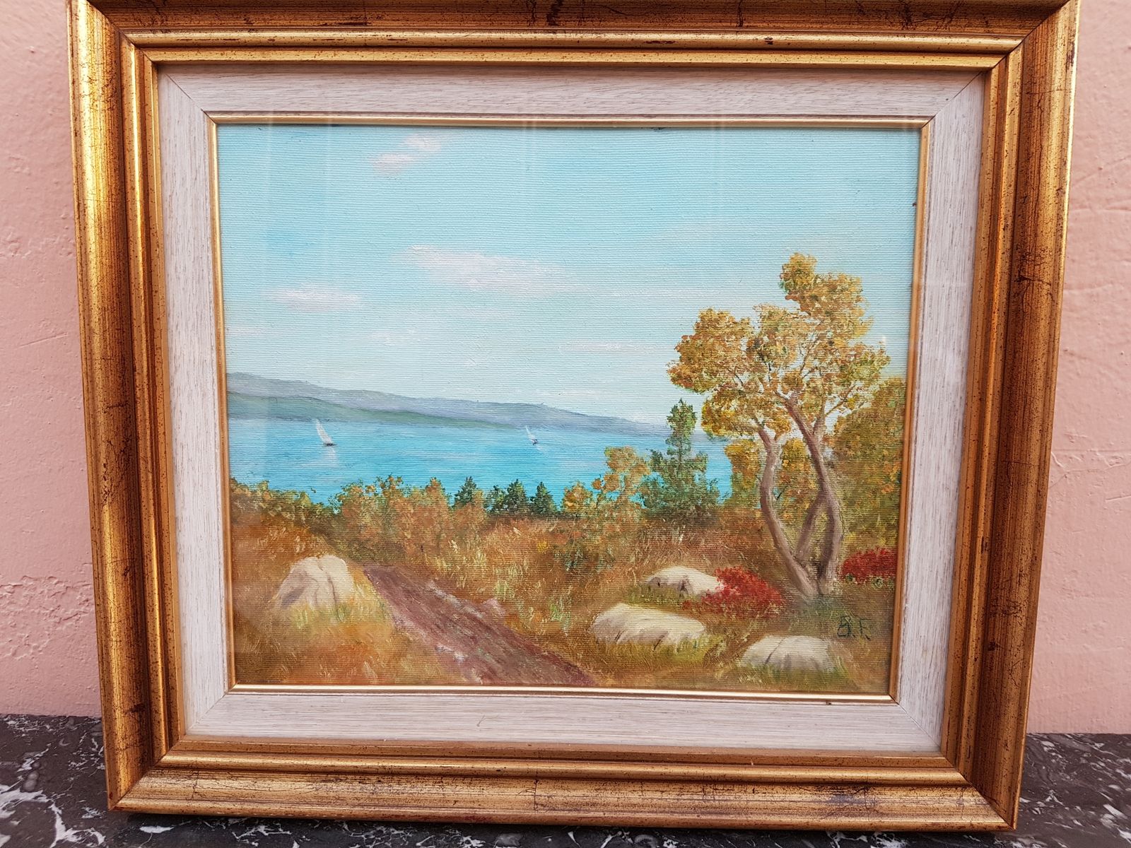 Adriatic Sea   Oil On Canvas Painting photo vinterior