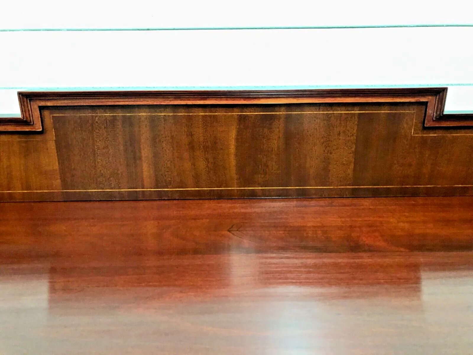 Handsome Edwardian Mahogany Buffet / Serving Table photo 649.0