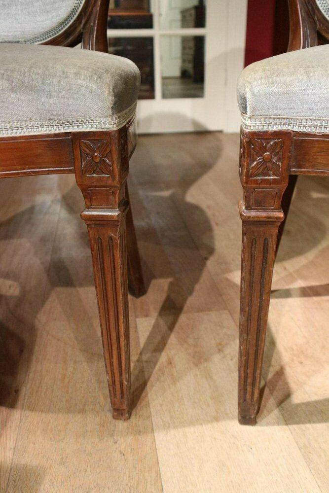Antique Dining Room Chairs In Mahogany, Set Of 4 photo Furniture