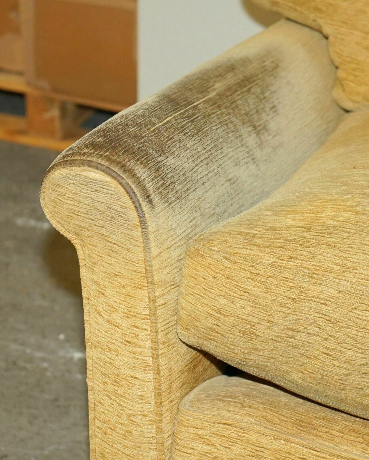 Comfortable Howard & Son's Victorian 2 3 Seat Sofa For Reupholstery Restoration photo buy