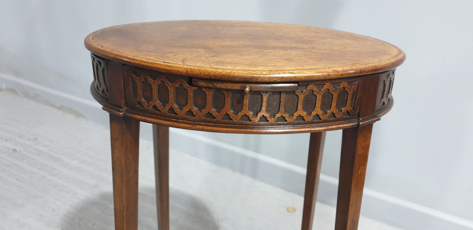 Mahogany Night Stand, 1800s, Antique photo Furniture