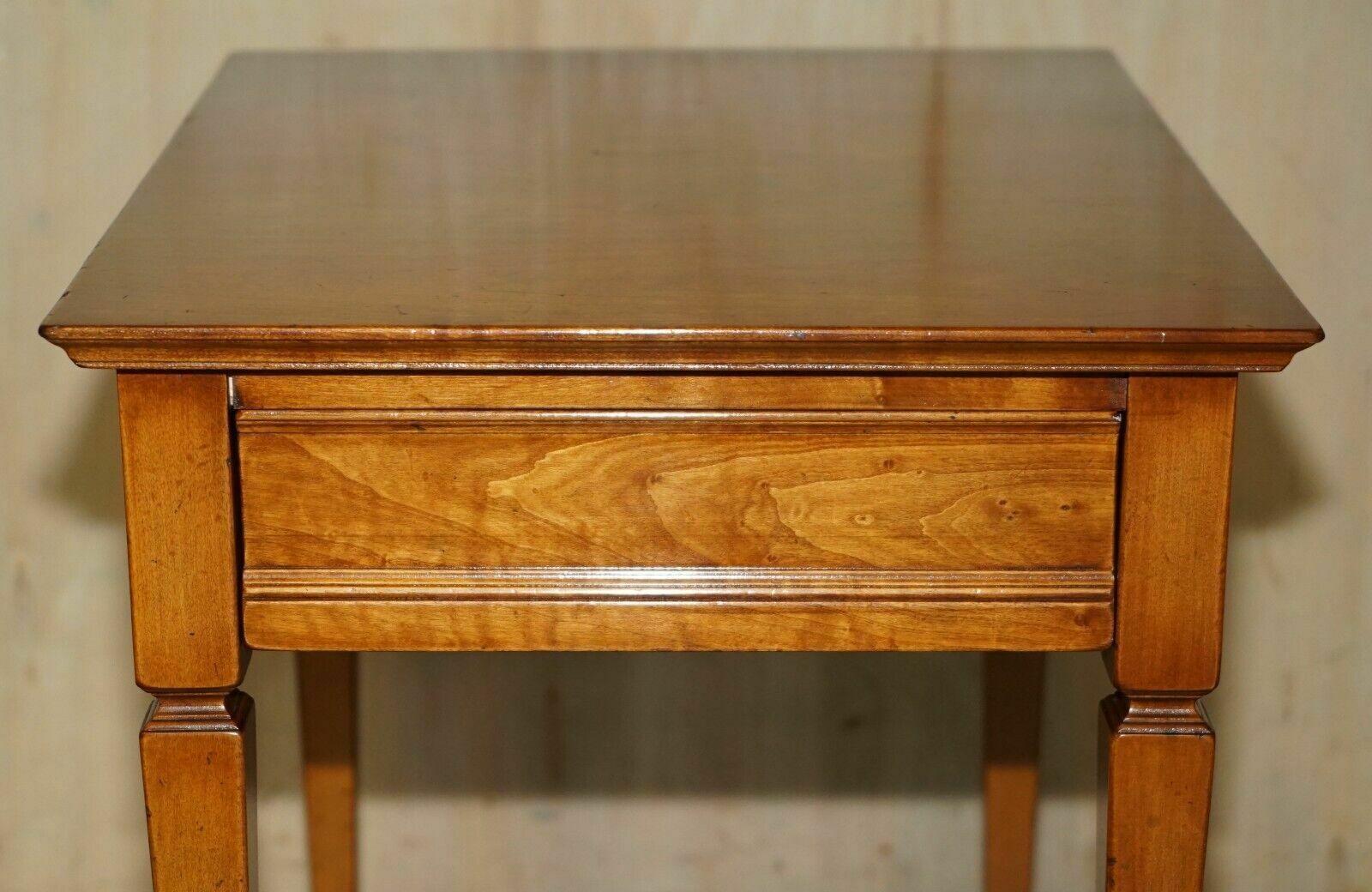 Pair Of Harrods London Reh Kennedy Large Single Drawer Side End Lamp Wine Tables photo Furniture