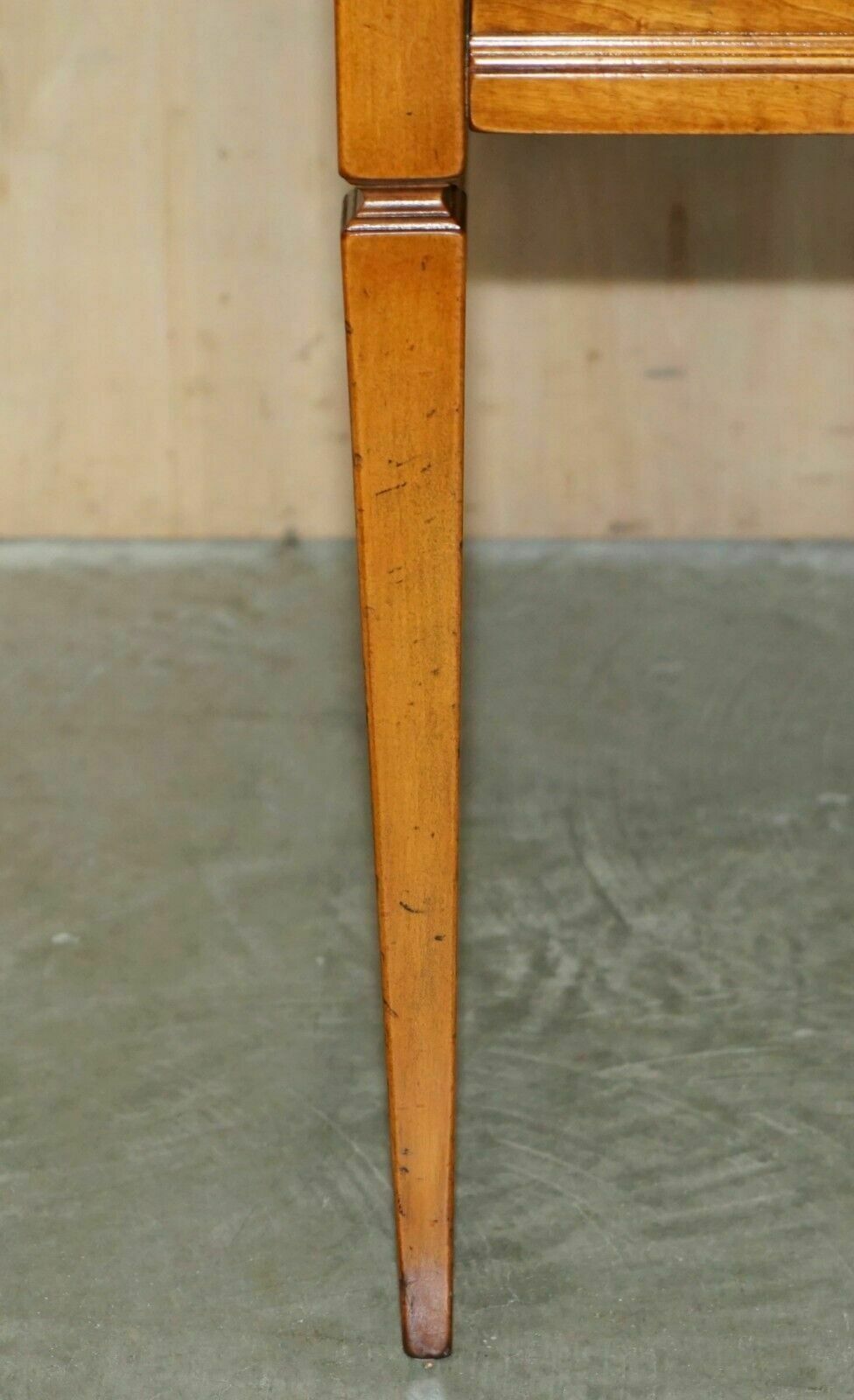 Pair Of Harrods London Reh Kennedy Large Single Drawer Side End Lamp Wine Tables photo vintage
