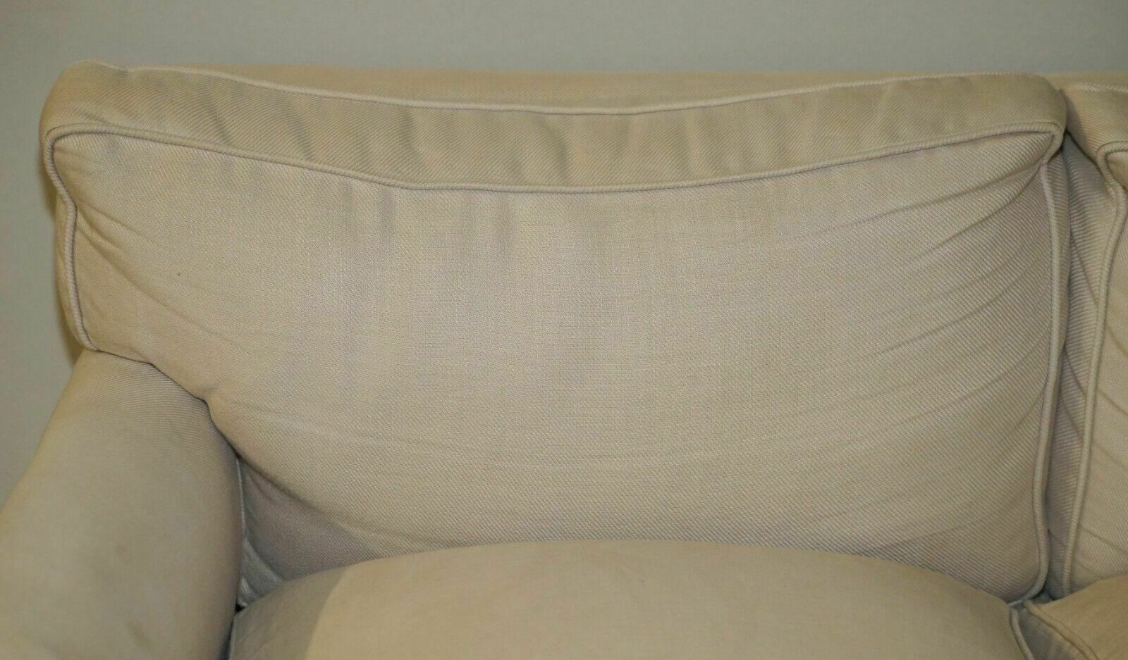 Antique Victorian 1880 Howard & Son Two Seat Sofa Stamped Ready For Upholstery photo vinterior