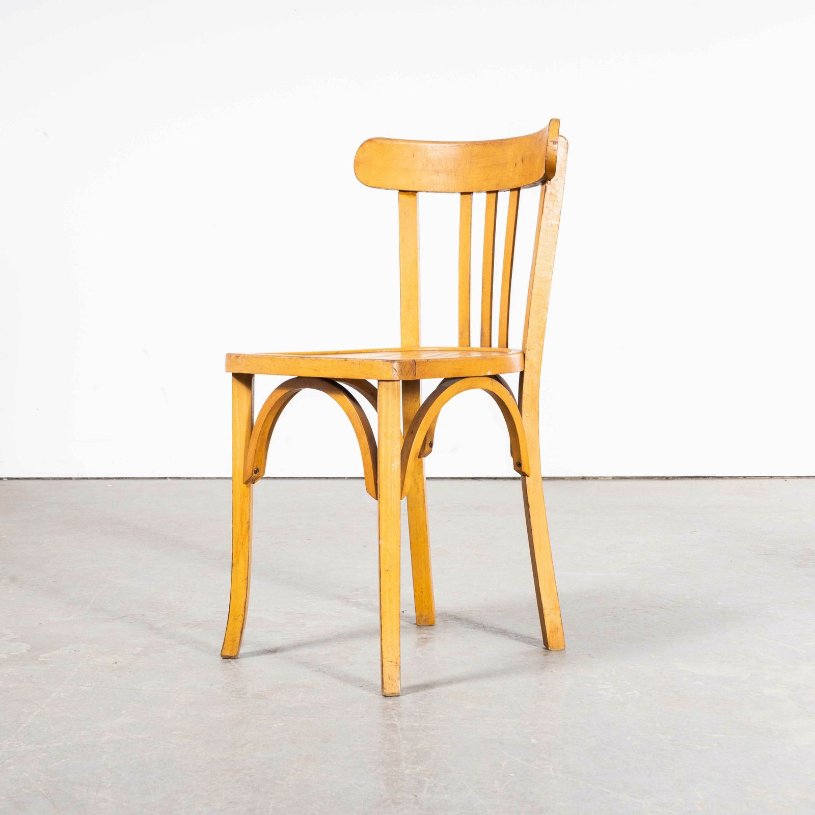 1950’s Baumann Bentwood Tri Back Dining Chair – Honey – Set Of Four photo buy