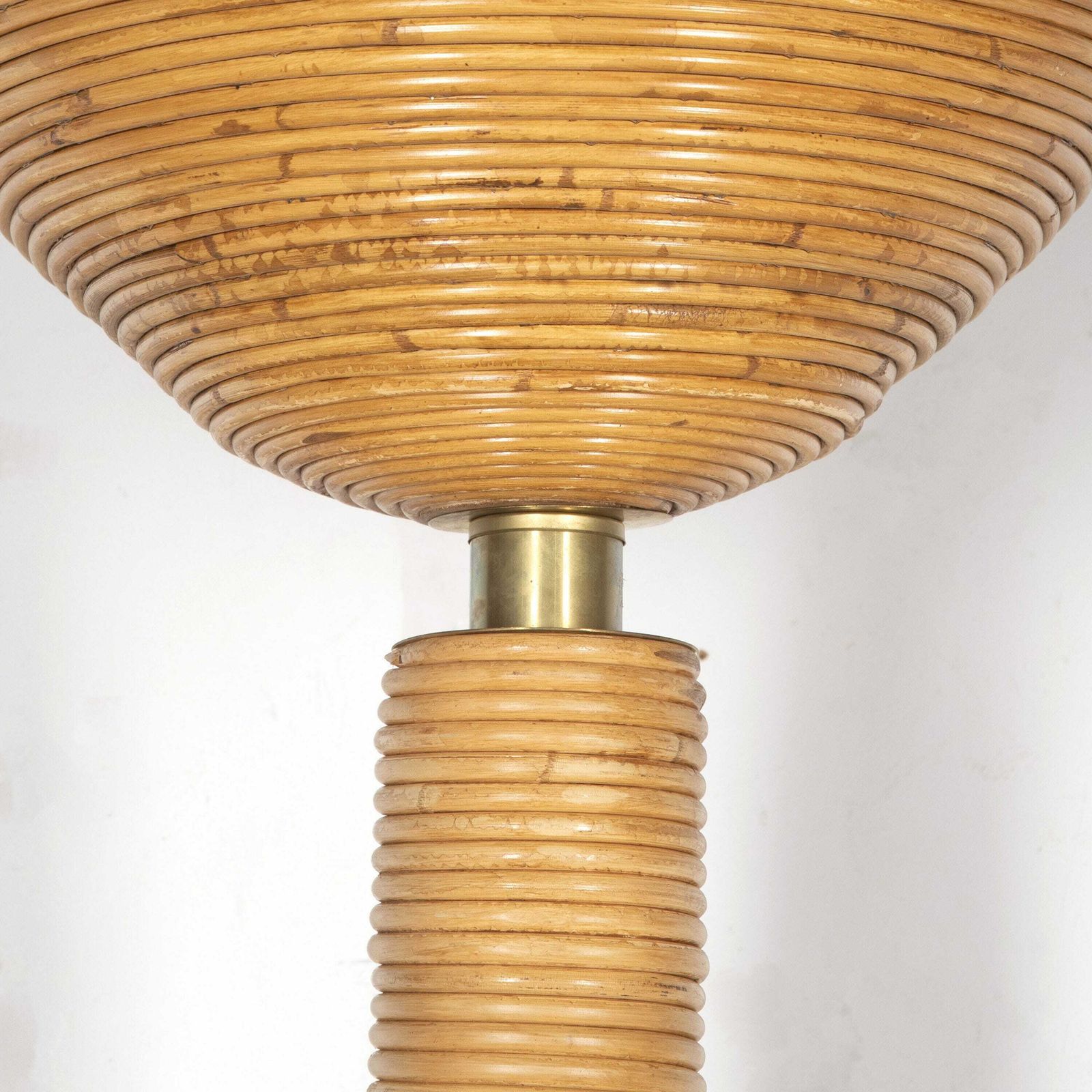 Contemporary Modern Bamboo Floor Lamp photo Lighting