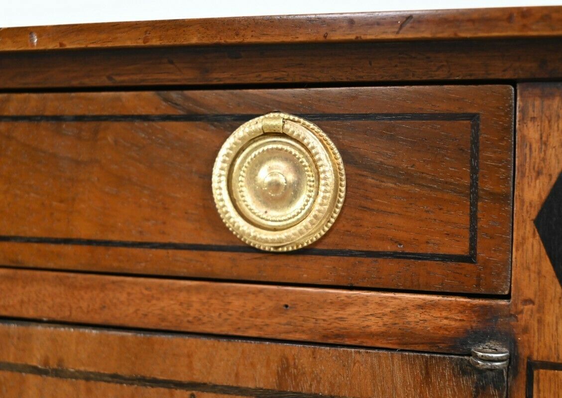 Furniture Small Living Room Furniture In Walnut, Transition Louis XVI / Directoire Style   1st Part XIX photo