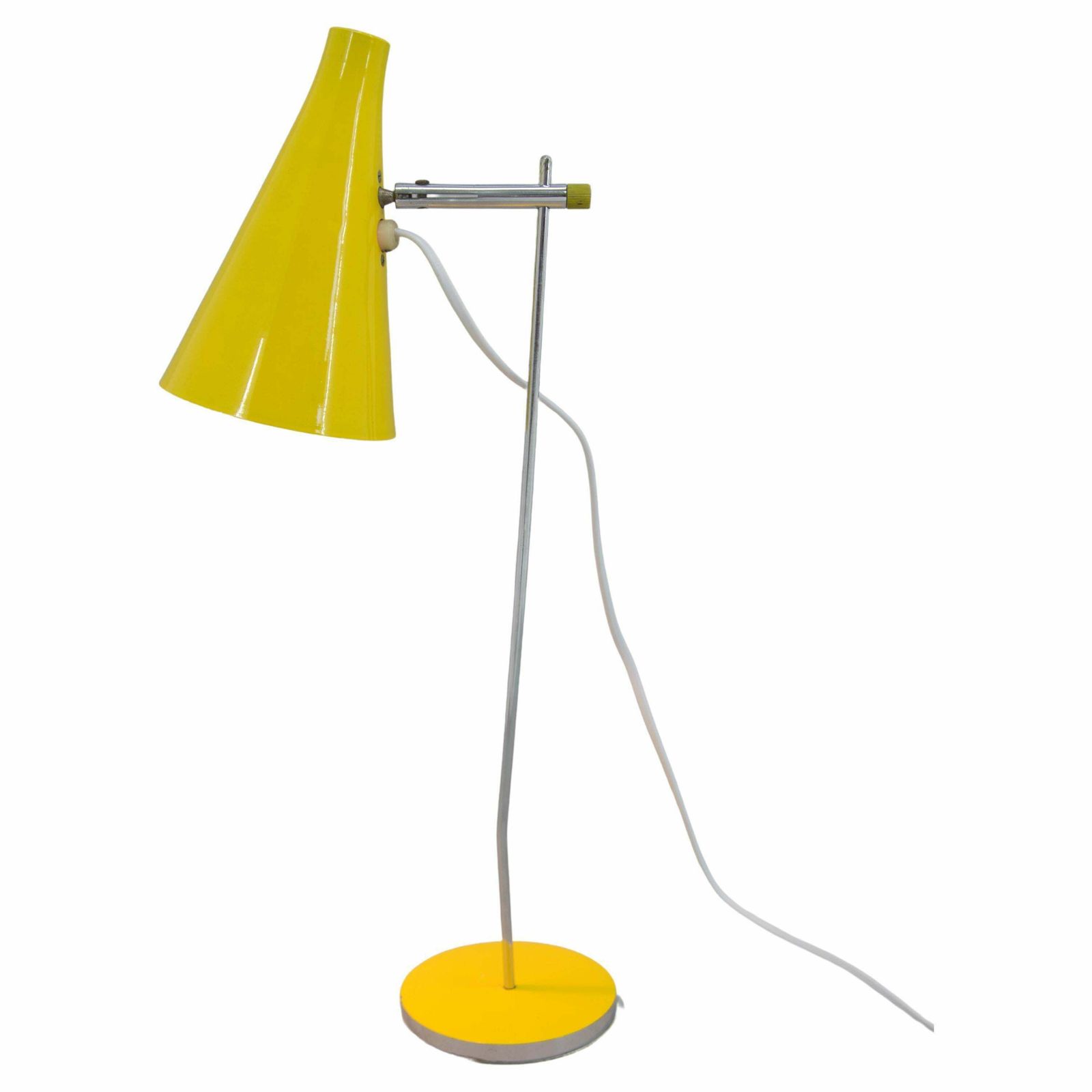 Mid Century Table Lamp By Josef Hůrka For Napako, 1960's